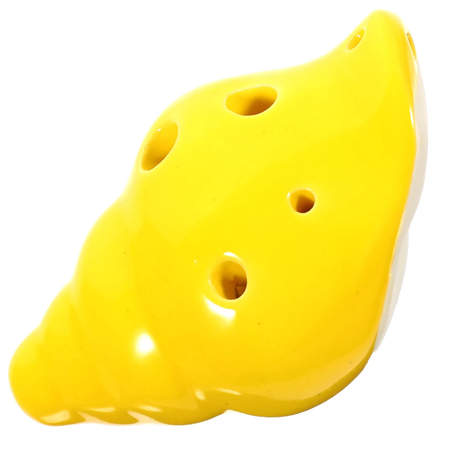 6-Hole Beginner Ocarina Decorative Conch Shape Ceramic Instrument Professional Practice Music Instrument for Kids Gifts