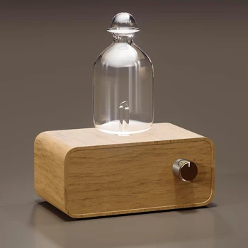 Rechargeable Essential Oil Diffuser Waterless Nebulizing Diffuser Electric Smell for Home…