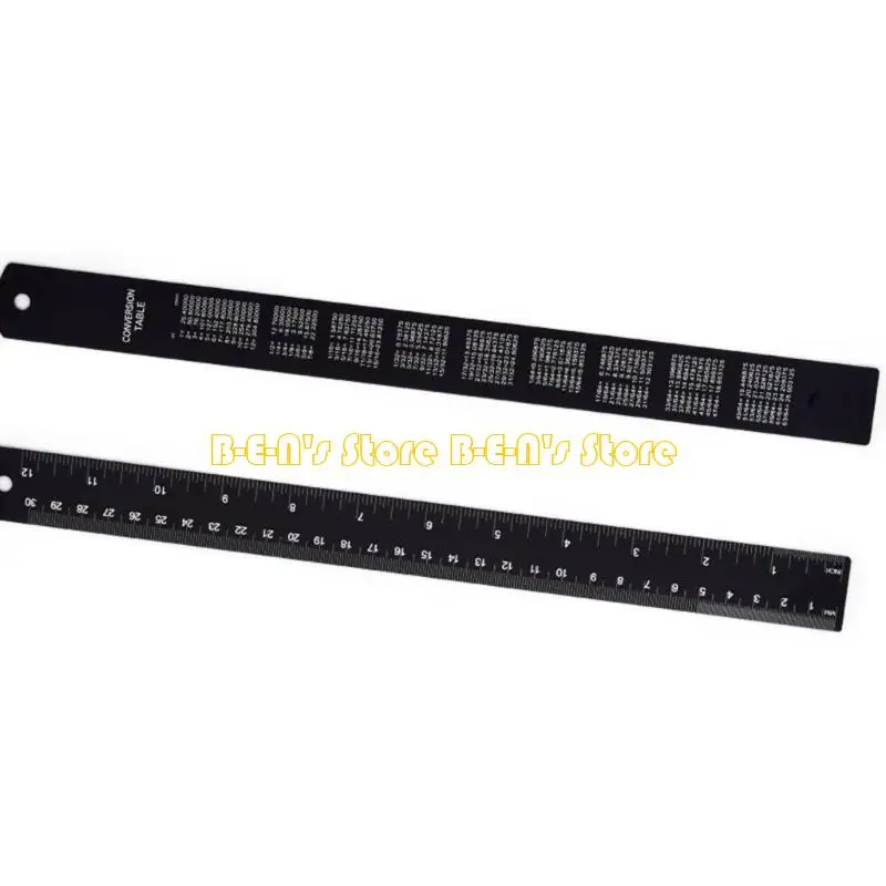 Y1AD Professional Ruler Aluminum Tool for Accurate Measurements in Various Tasks