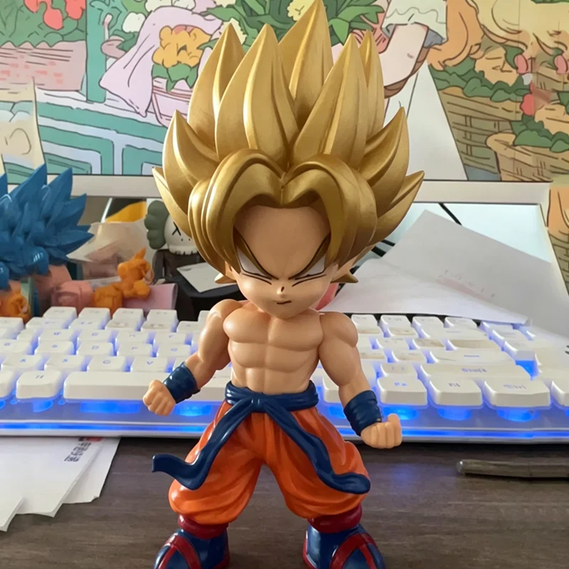 Anime Q Version Goku Action Fi - Action Figure Stand 评论和价格