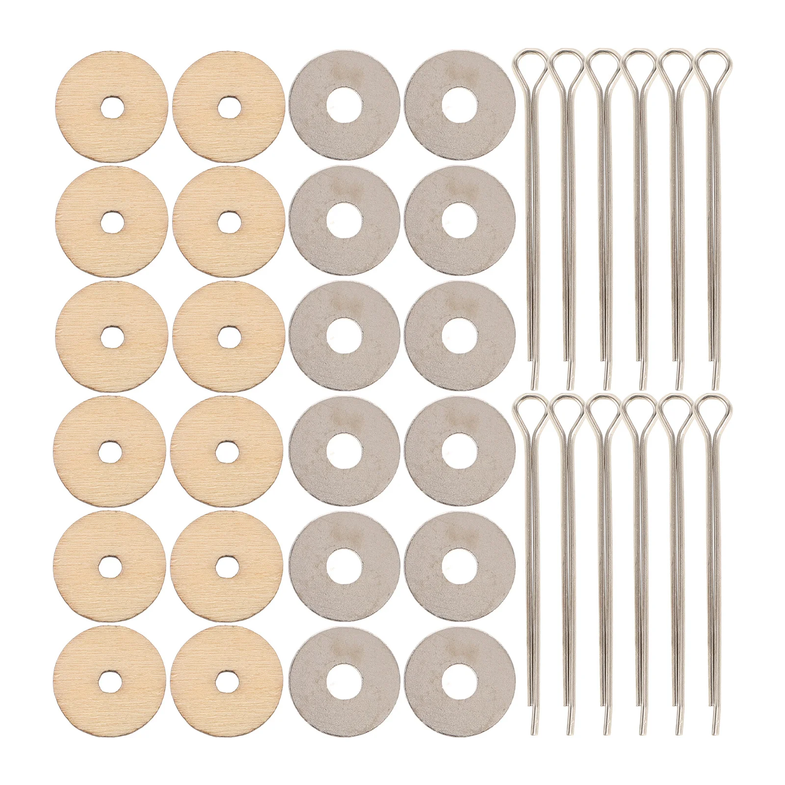 20 jeux d'accessoires de Joints en bois, boulon rotatif argenté de 12Mm pour bricolage, fabrication artisanale, connecteur de membre Flexible