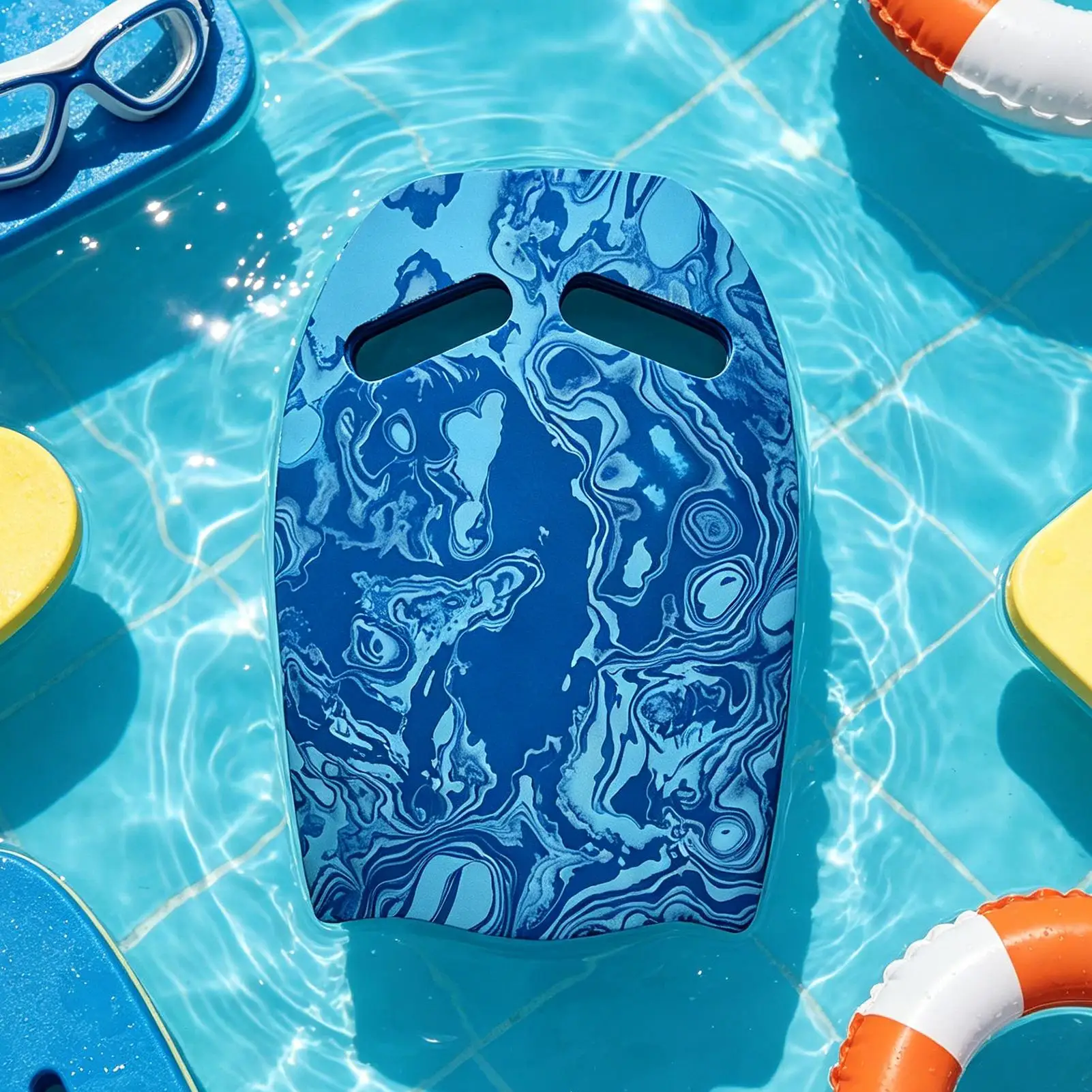 

Kick Boards For Kids High Buoyancy EVA Training Aid With Handrail Hole Floating Swim Kick Board For Kids Teens Adults Beginners
