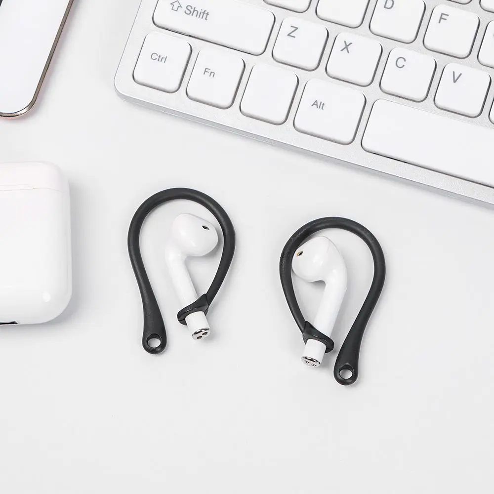 Sports Silicone Anti-lost Earhooks Protective Ear Hook Secure Fit Hooks Earphone Holders For Apple AirPods 1 2 3 Pro