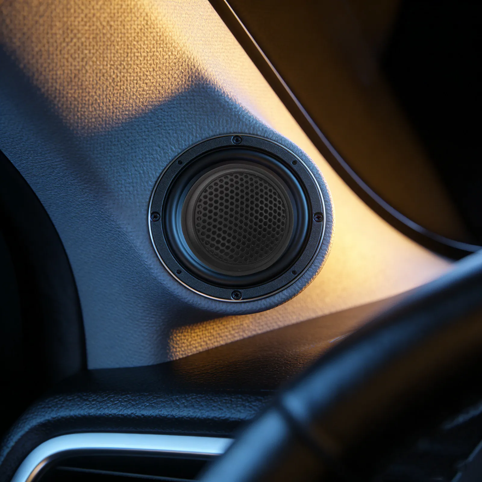 1Pair Universal Car Audio Dome Tweeter Speaker Piezoelectric Transducer Clear Sound Compact Car Stereo Tweeter Replacement