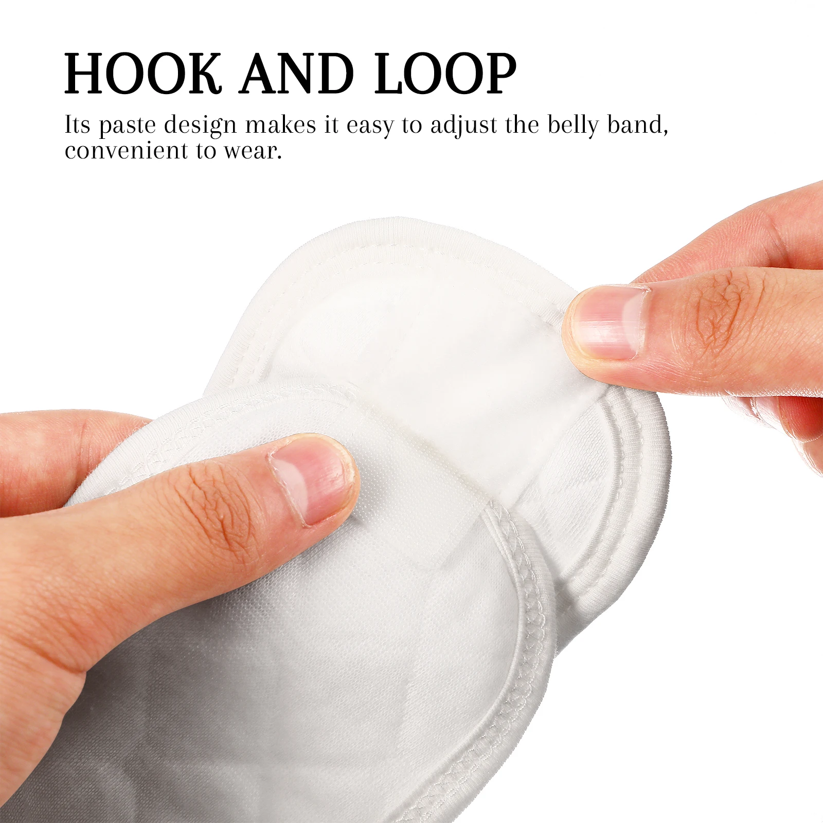 

8 Pcs Newborn Button Wrap Band Binder Umbilical Cord Bellyband for Cover Cummerbund Cotton Infant