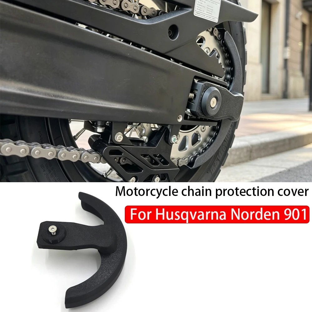 For Husqvarna Norden 901 Motorcycle Chain splash protection cover Waterproof cover Norden901 Accessories