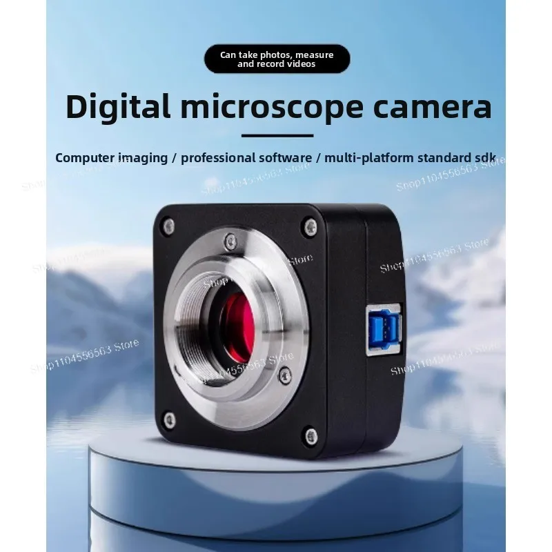 C3 5.0MP USB3.0 Digital Video Microscope Camera - SONY Imx335 Sensor, C-Mount for Trinocular Microscopes