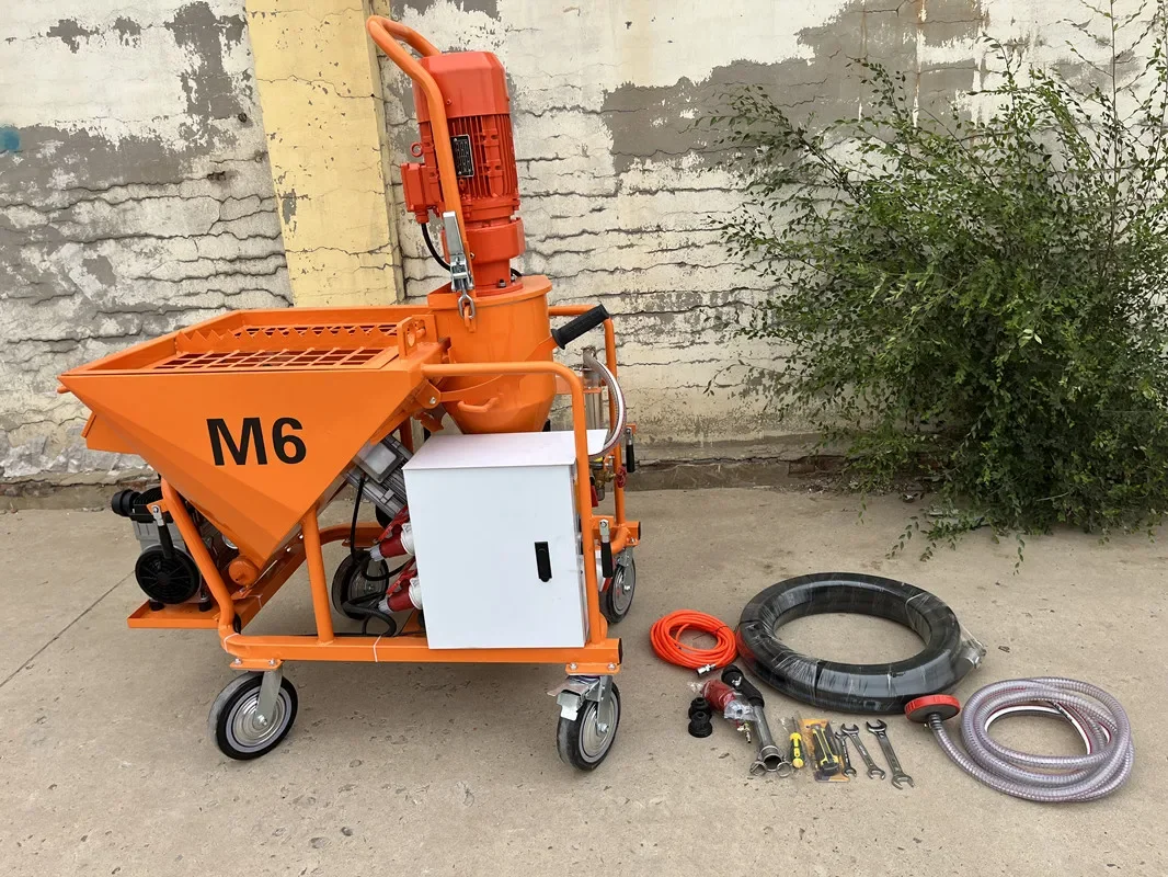 M6 Wall Spray Plastering Machine /Mortar Plastering Machine