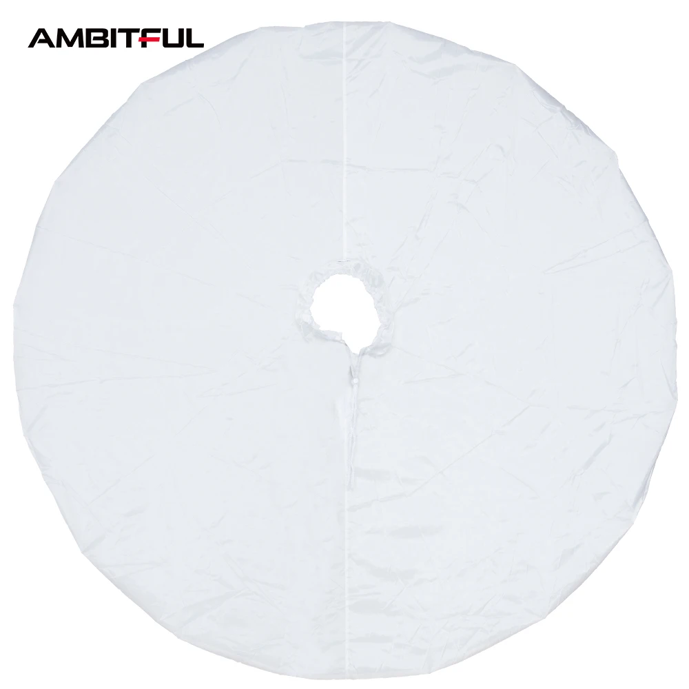 AMBITFUL 105 سنتيمتر 130 سنتيمتر 160 سنتيمتر مظلة الناشر أبيض شفاف أسود عاكس غطاء مظلة مكافئ