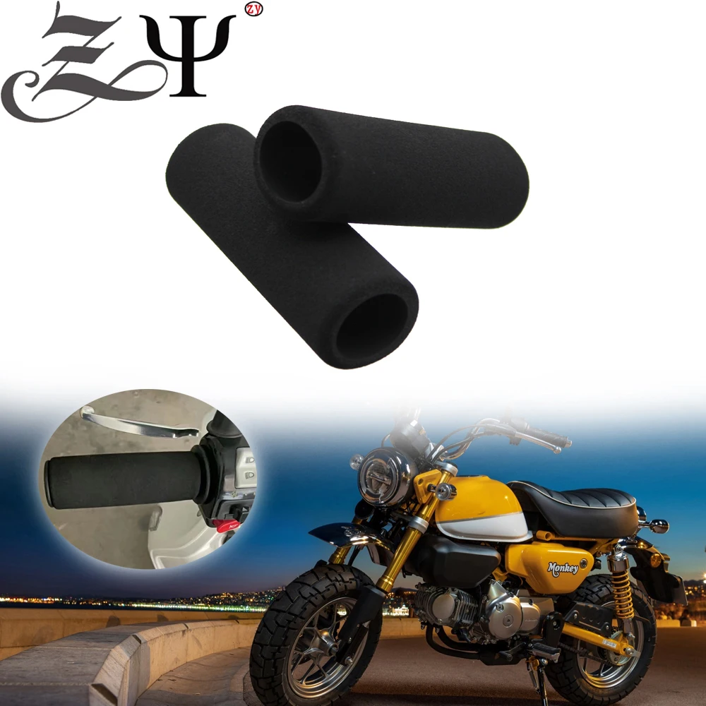 

MSX125 Handlebar Grip Sleeve Foam Anti Slip Vibration Hand Grips Gloves Levers Cover Universal For Honda GROM MSX 125 MONKEY125