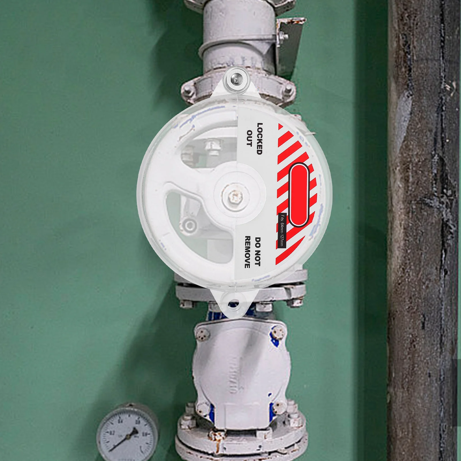 

Замок задвижного клапана, прозрачный пластиковый клапан, безопасная изоляция устройства для водопроводного крана, замок для наружного крана