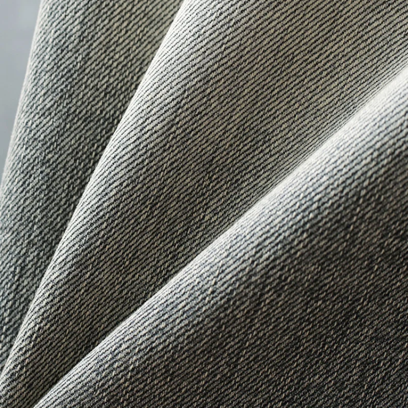 Модные и роскошные мужские джинсовые брюки с карманами и принтом, облегающие брюки прямого кроя, модные и универсальные элитные брюки