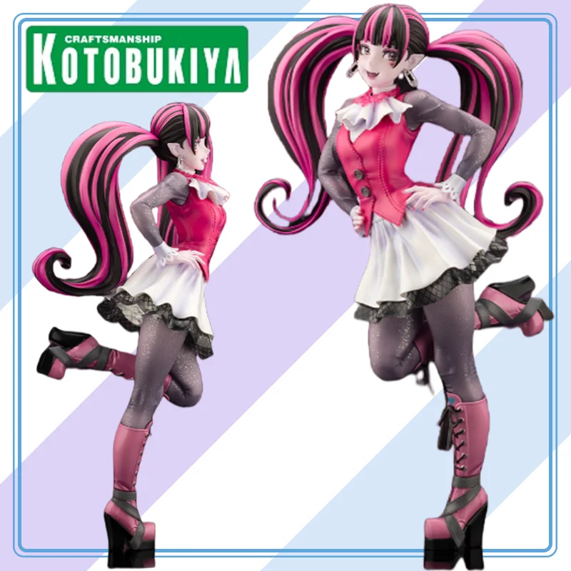 

【100%original】KOTOBUKIYA Monster High - Draculaura - Bishoujo Statue - 1/7 Collection Series Model Cartoon Character Gifts Toys