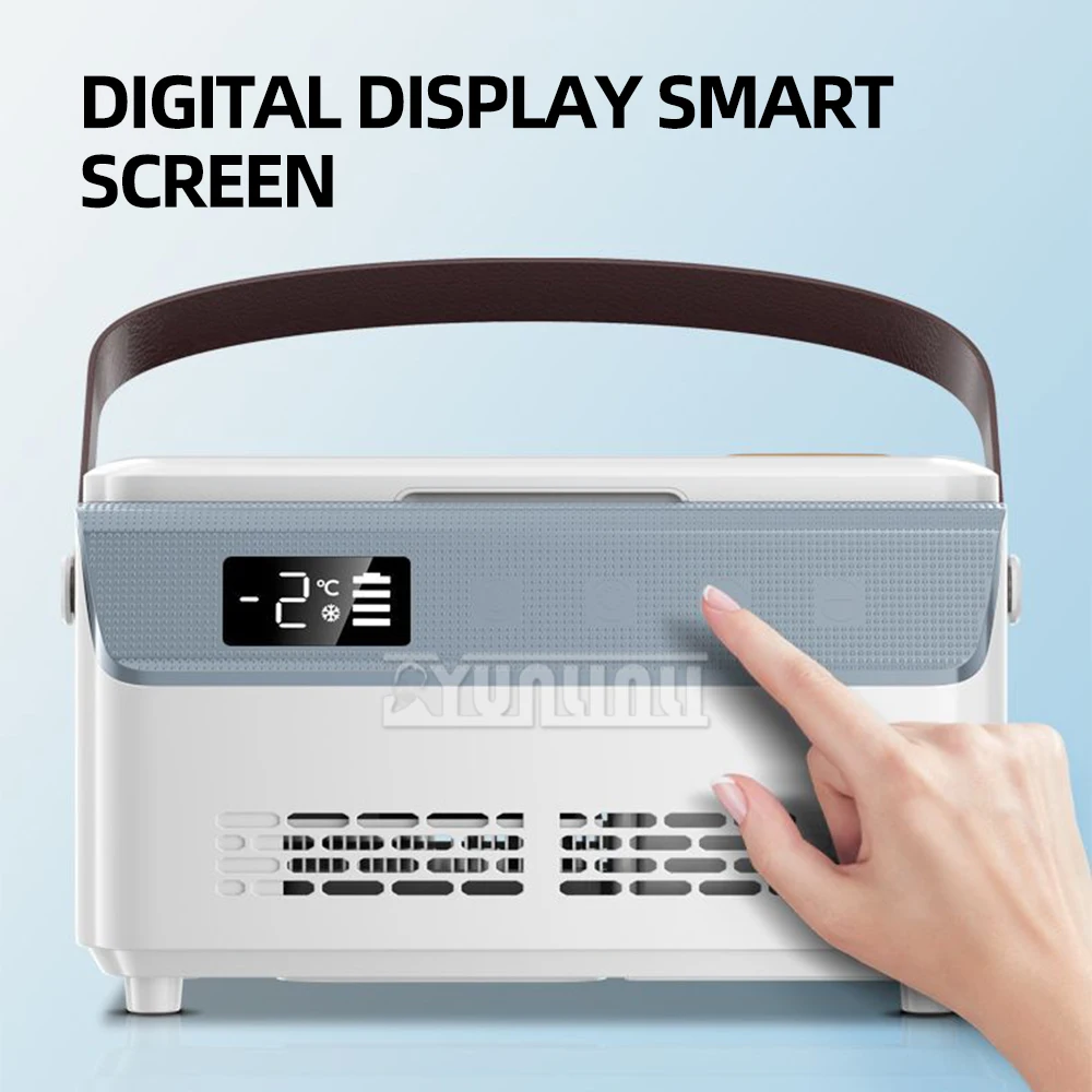 Mini refrigerador portátil de gran capacidad para insulina congelada, nevera para medicamentos, calentador para el hogar, coche, viaje, Camping