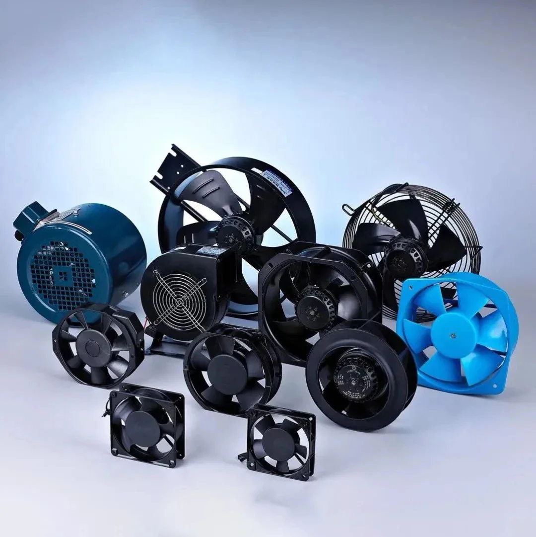 S4D630-CD01-01 630mm IP54 400V AC Cooling Towers Air Conditioner Axial Cooling Fan With Guard Grille