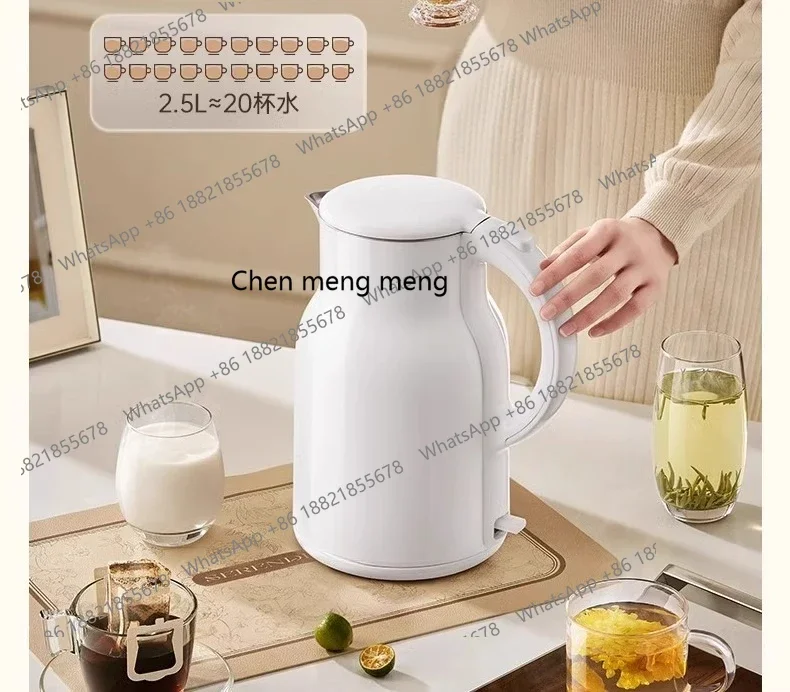 MF Kettle Household Kettle 2.5L Large Capacity Stainless Steel Automatic Kettle SW-25J05A