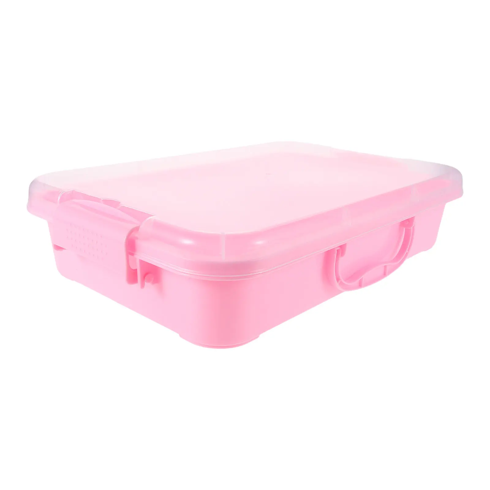 Lightweight Mold Set with Handles Plastic Sandbox for Kids Indoor Outdoor Sensory Play Creative Crafting Activity