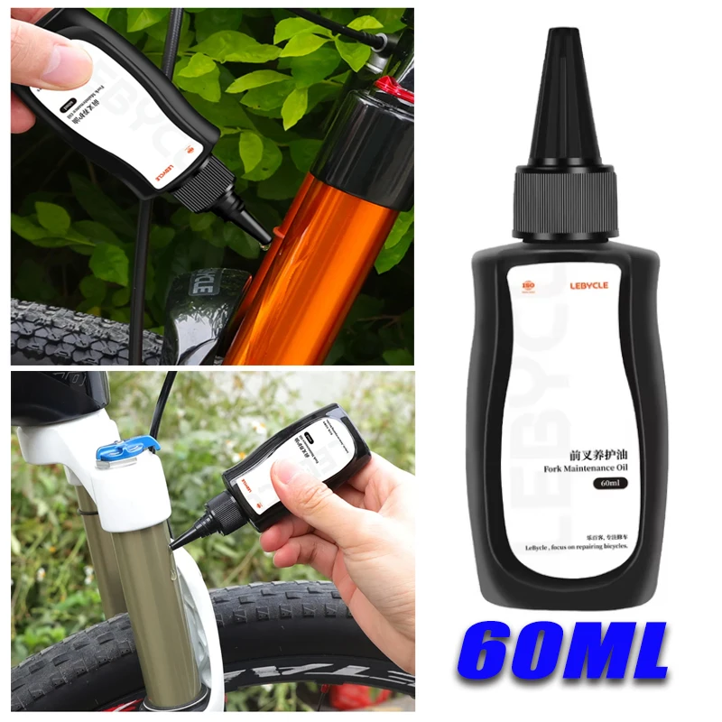 1/2PCS Mountain Bicycle Fork Shock Oil Lubricant Maintenance Non-volatile high temperature resistant ForkMaintenance Conditioner