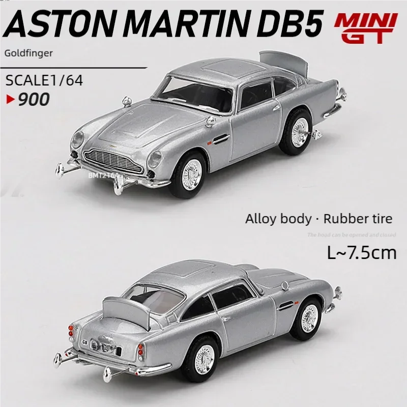 

MINIGT 1/64 Aston Martin Simulation Alloy Car Model kids toys boys toys