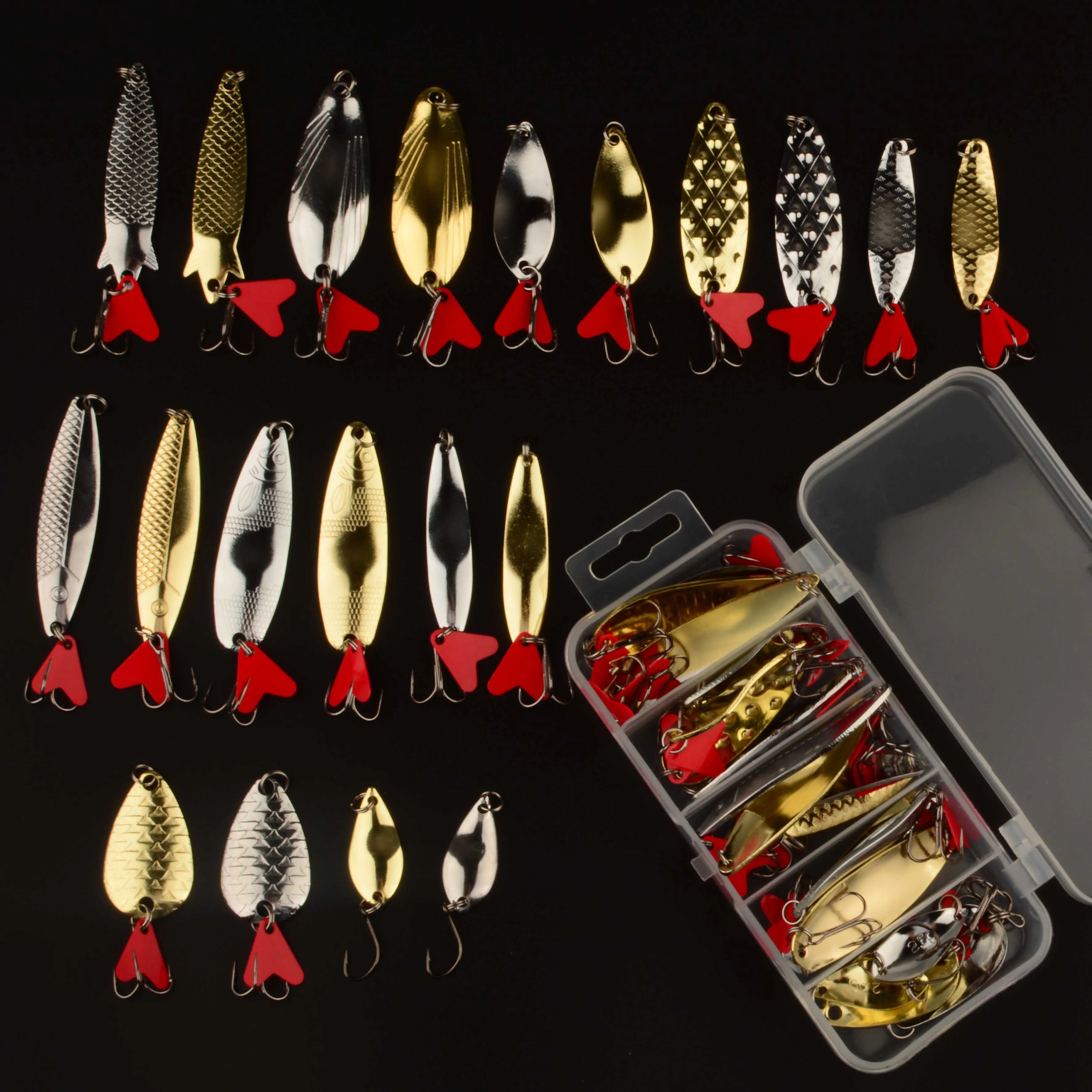 Spinners y Crankbaits metálicos para pesca de trucha y carpa - imagen 3
