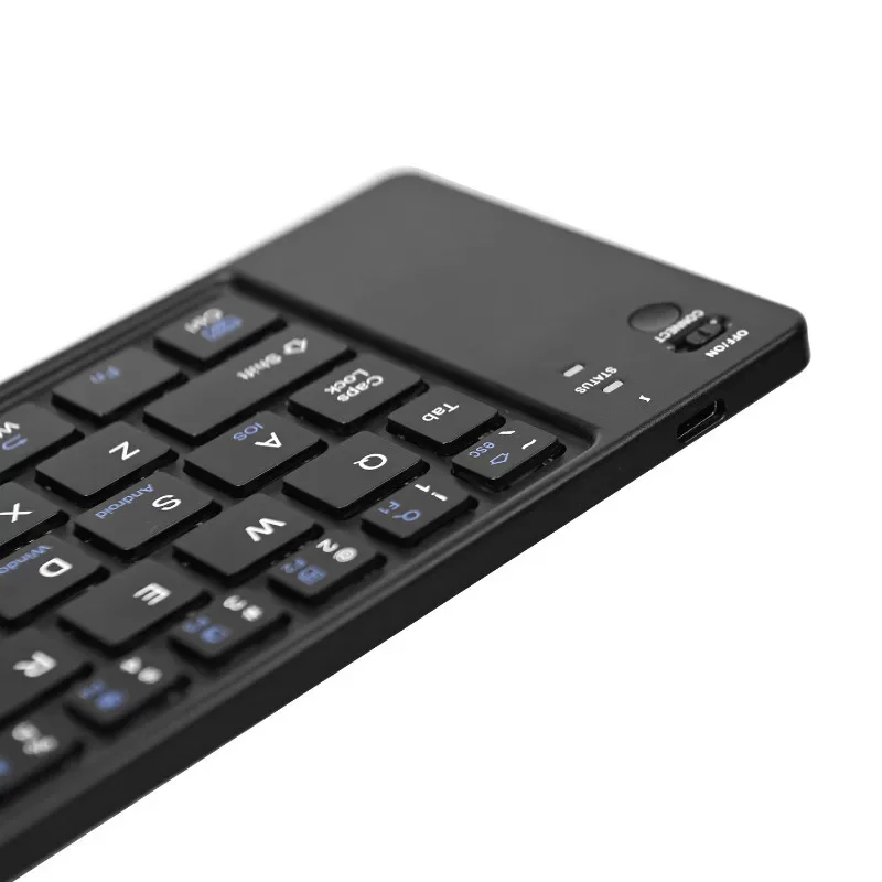 Teclado plegable inalámbrico Bluetooth para Windows, Android, IOS, teléfono