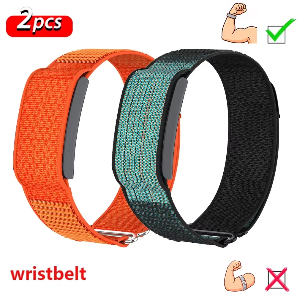 Für Amazfit Helio Einstellbare Nylon Arm Strap Atmungsaktive Sport Bands für Fitness Tracker Ersatz correa amazfit helio straps