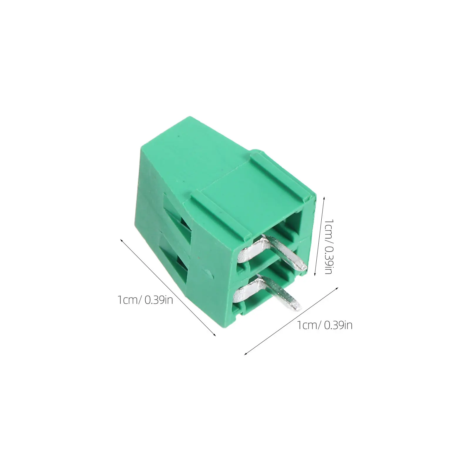 80Pcs Wire Terminal Block Connector Screw Terminal Binding Post Compact Size Threaded Lock Secure Electrical Connections 2 Pin 3