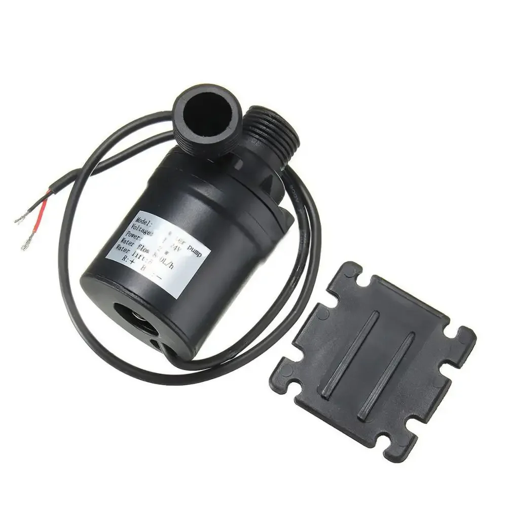 800L/H 5m DC 12V 24V Solar Bürstenlosen Motor Wasser Zirkulation Wasserpumpe Submersibles Wasser Pumpen