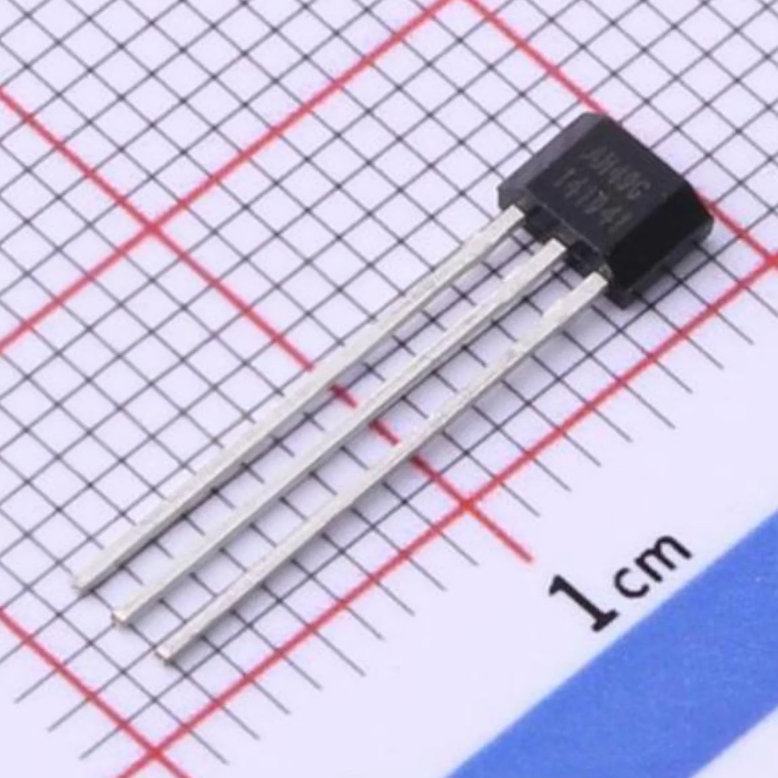 AH49G AH49EZ3-G1 TO-92S NEW Original Magnetic Quantity Sensor ±100mT 1.6mV/Gs ±0.7% 4V~6.5V SEN LINEAR HALL-EFFECT IC ANLG VOLT