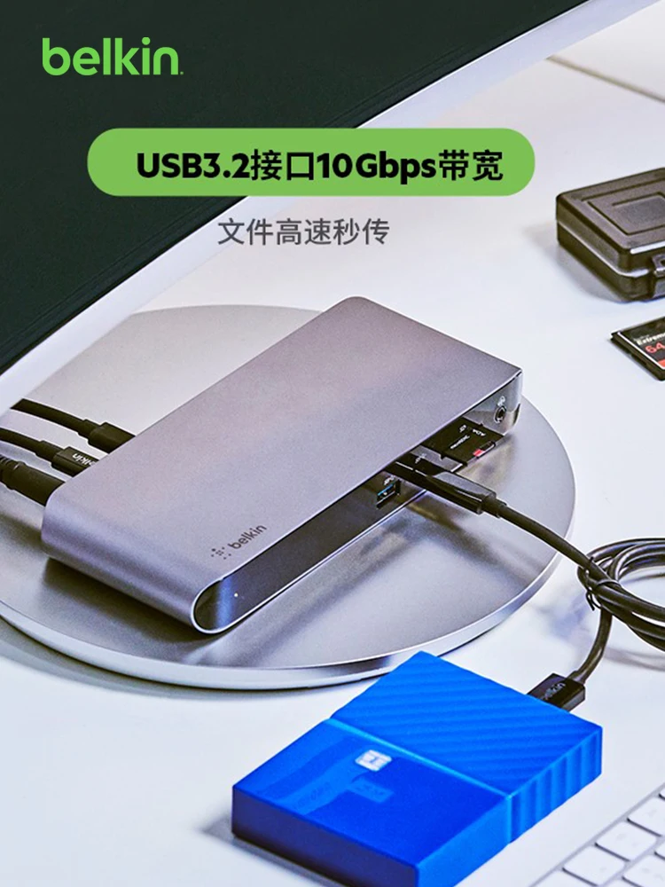محول الكمبيوتر Dock Thunderbolt 3