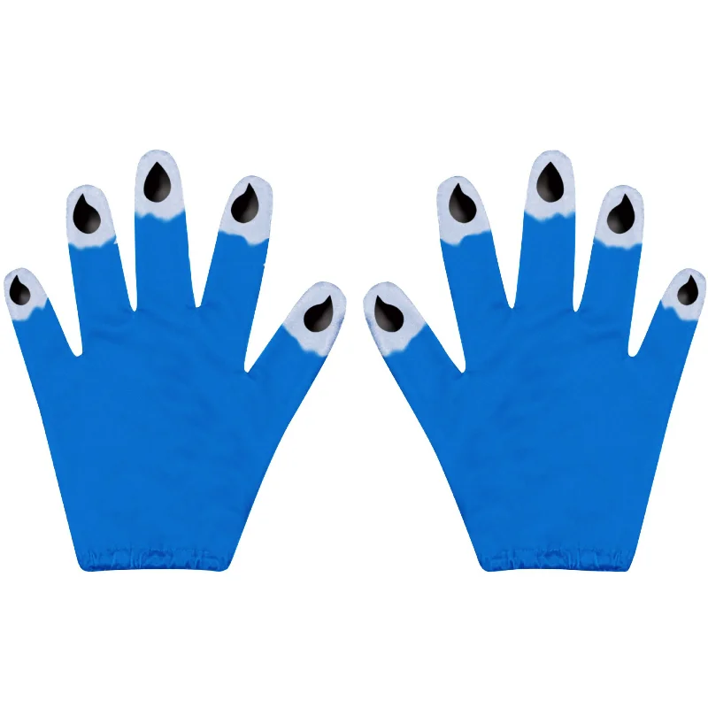 أنيمي K-pops شيطان الصيادين Derpys النمر تأثيري ازياء صبي الفتيات الكرتون الحيوانات هالوين قطعة واحدة بذلة قفازات قناع مجموعة