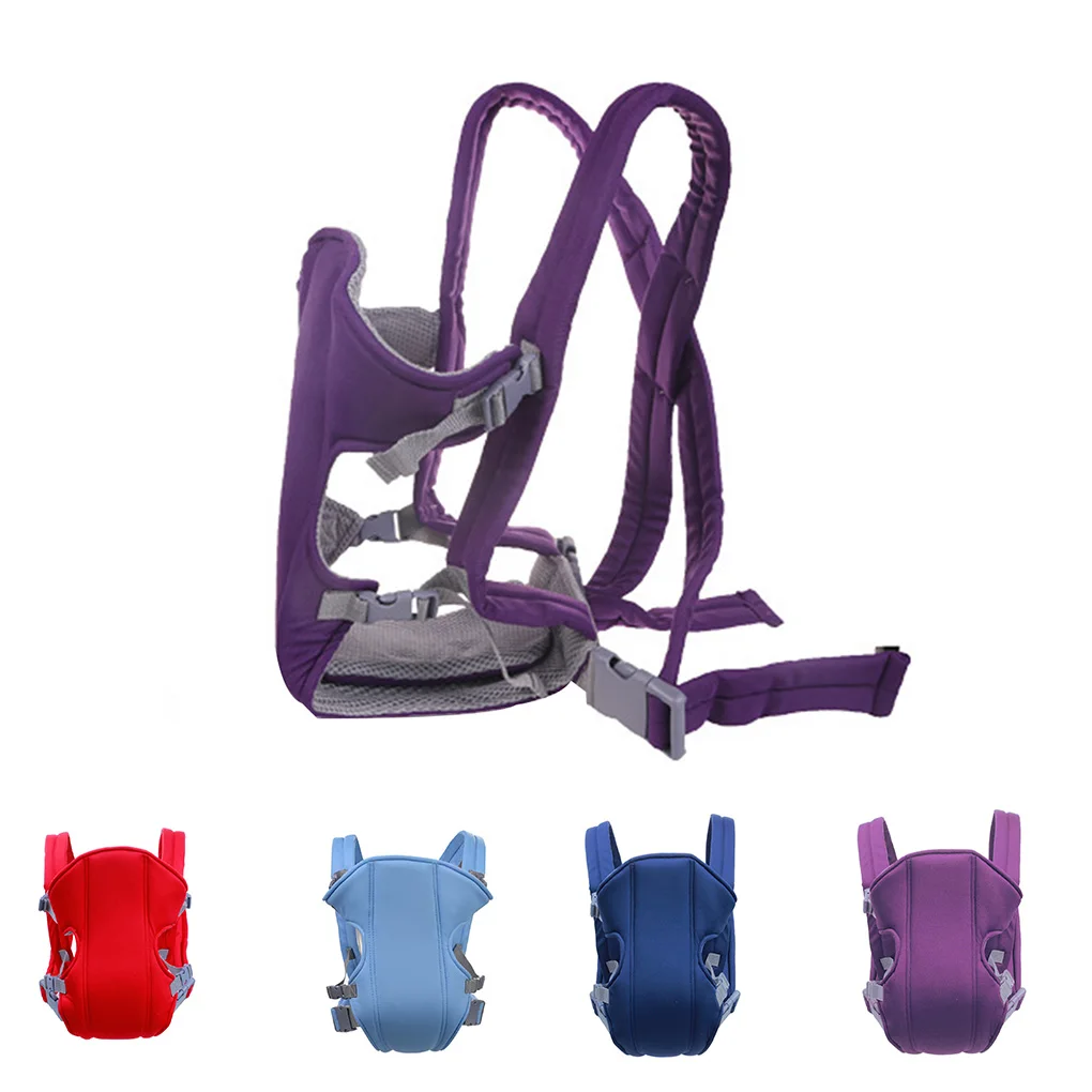 Adjustable Baby Safety Carrier Infant Toddler Newborn 360 Four Position Lap Strap Soft Kids Sling Carriers