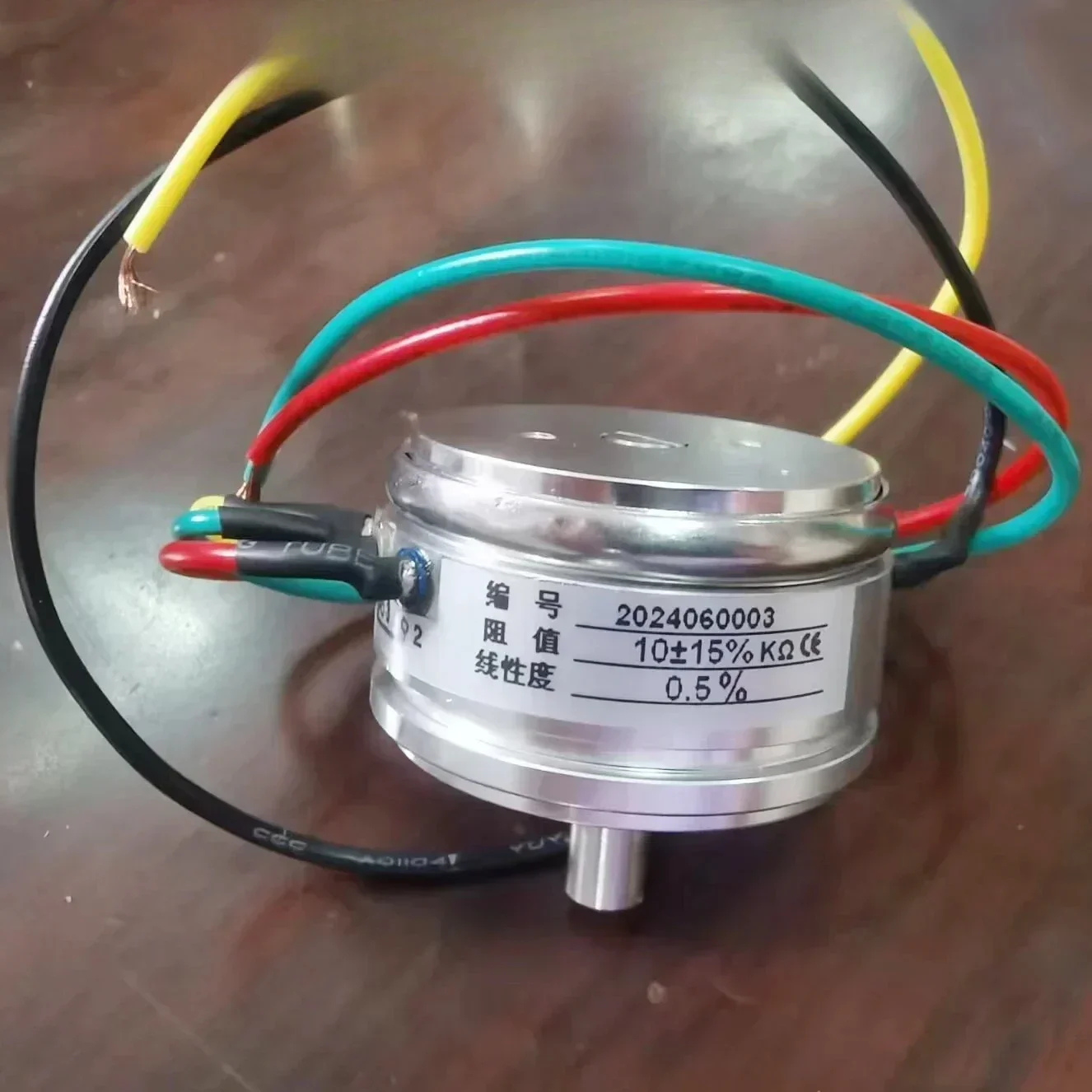 WDY35S precision conductive plastic potentiometer 4 terminals angular displacement 0.5% 1% 5K 10K