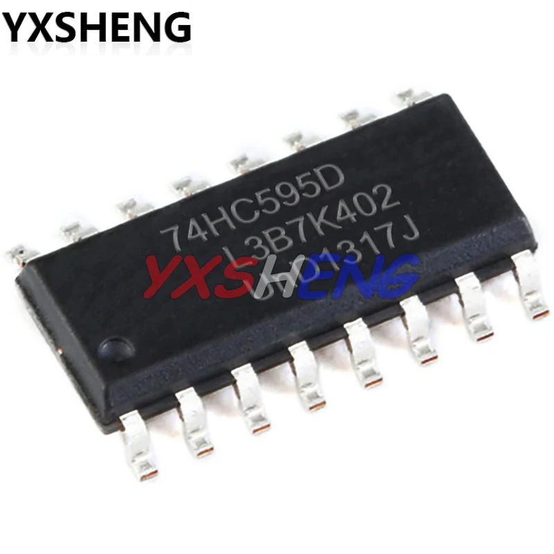 10PCS SN74HC595D 74HC595D 74HC595 SOP-16 New And Original SMD Chip