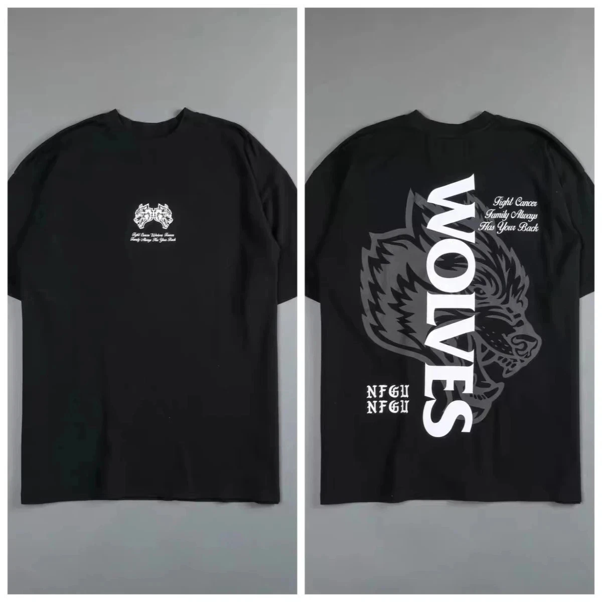Wolf Head Sports Fitness Training Gym Freizeit T-Shirt Herren und Damen Luxusmarke Top 2026 Neu – Detail 2