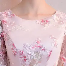 Pink Flower Girl Dress 2025 #4