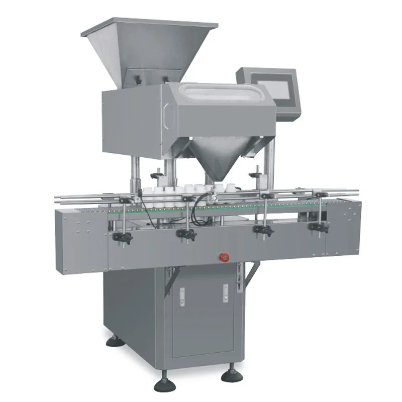 Automatic 8-channel capsule electronic counting machine, bottling machine, candy counting machine