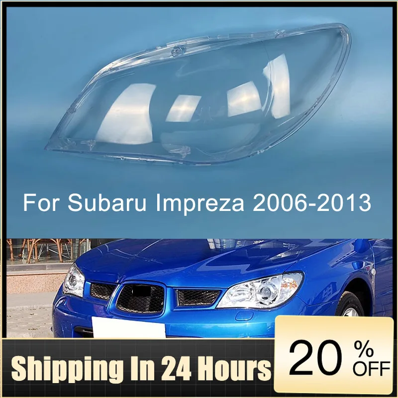UOSO For Subaru Impreza 2006-2013 Headlamp Cover Lampshade Shade Lamp Headlight Shell Lens Glass Replace Original Lampshade