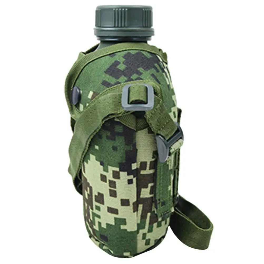 

Outdoor Water Bottle Compact Aluminum Material Hiking Camping Picnic Insulated Non-Slip Handle Emergency Relief Student Sports