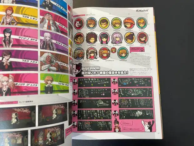 Japanese Official Setting Collection Art Book, JRPG Complete Visual Archive, Character & World Design for Fans