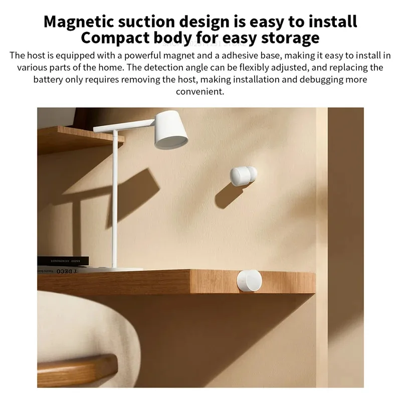 2026 مستشعر الوجود البشري اتصال منزلي لاسلكي ذكي بلوتوث 5.0 أجهزة استشعار حركة الجسم لتطبيق Mi Home XMOSB01XS #5