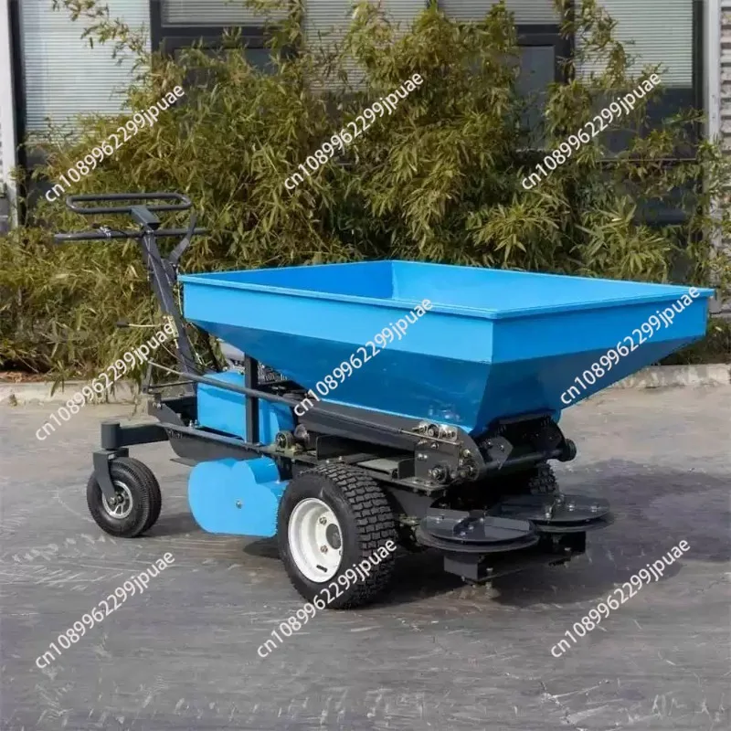 HT400 Self-propelled Fertilizer Spreader, Fertilizer and Seeder Combination, Walk-behind Lawn Fertilizer Spreader  (Customized)