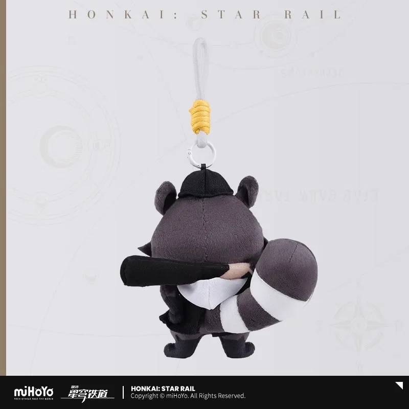 Game Honkai Star Rail Official Genuine Product Galaxy Batter Theme Cartoon Keychain Halloween Christmas Gifts Cosplay Ornament