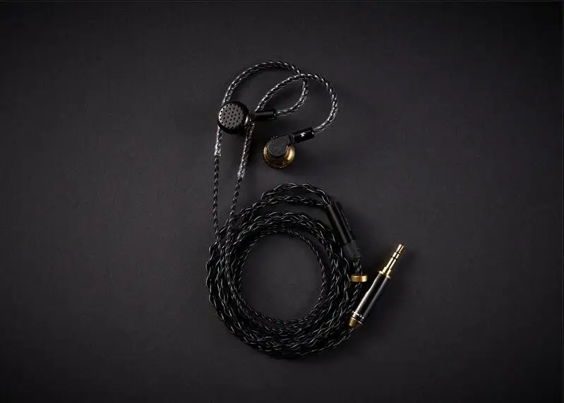 TEMPERANT DBX Genuine Forged Damascus Gold Titanium Alloy Chamber Flat Head Earplugs HIFI Limited