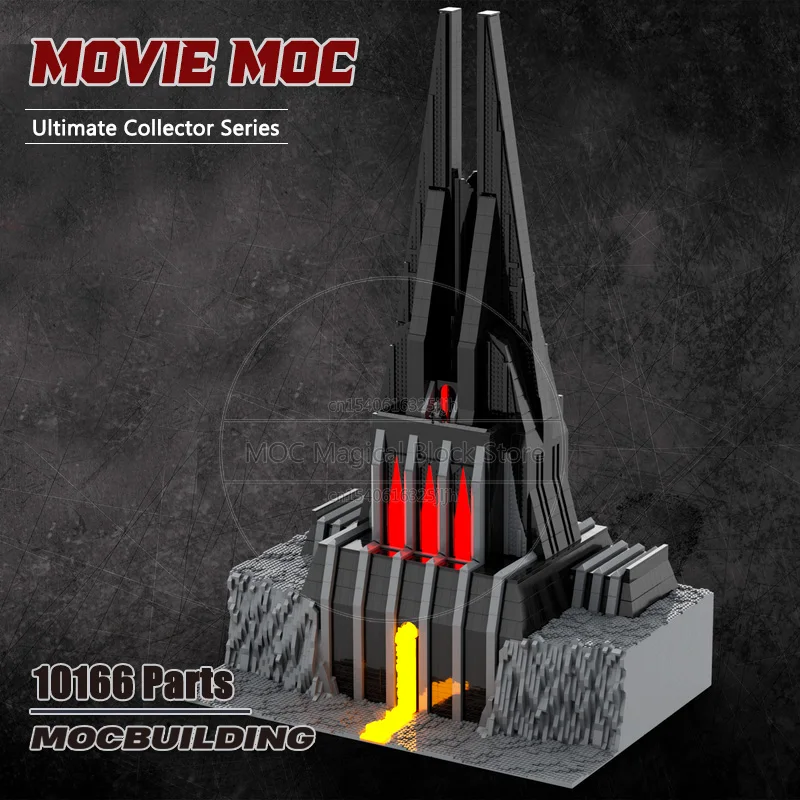 UCS Movie Scene Fortress MOC Building Blocks Space Castle Architecture Technology Bricks Collection Model Toys Xmas Gifts