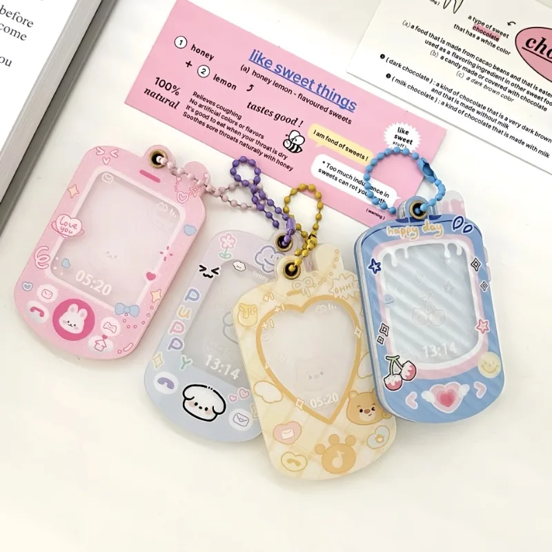 غلاف بطاقة صلبة مغناطيسية ، صينية جوو من الطوب ، أكريليك ، كلب هاتف محمول لطيف عملي ، صورة معرف ، 1" #3