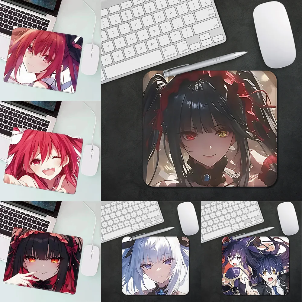 DATE A LIVE Anime Gaming Mouse Pad XS Small Mousepad For PC Gamer Desktop Decoration Office Mouse Mat Deskmat Rug