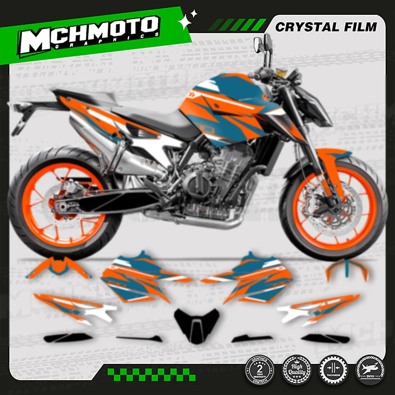 

MCHMFG New Style Motorcycle Plastic Graphics Decals Stickers Kits For KTM 2018 2019 2020 2021 Duke 790 890