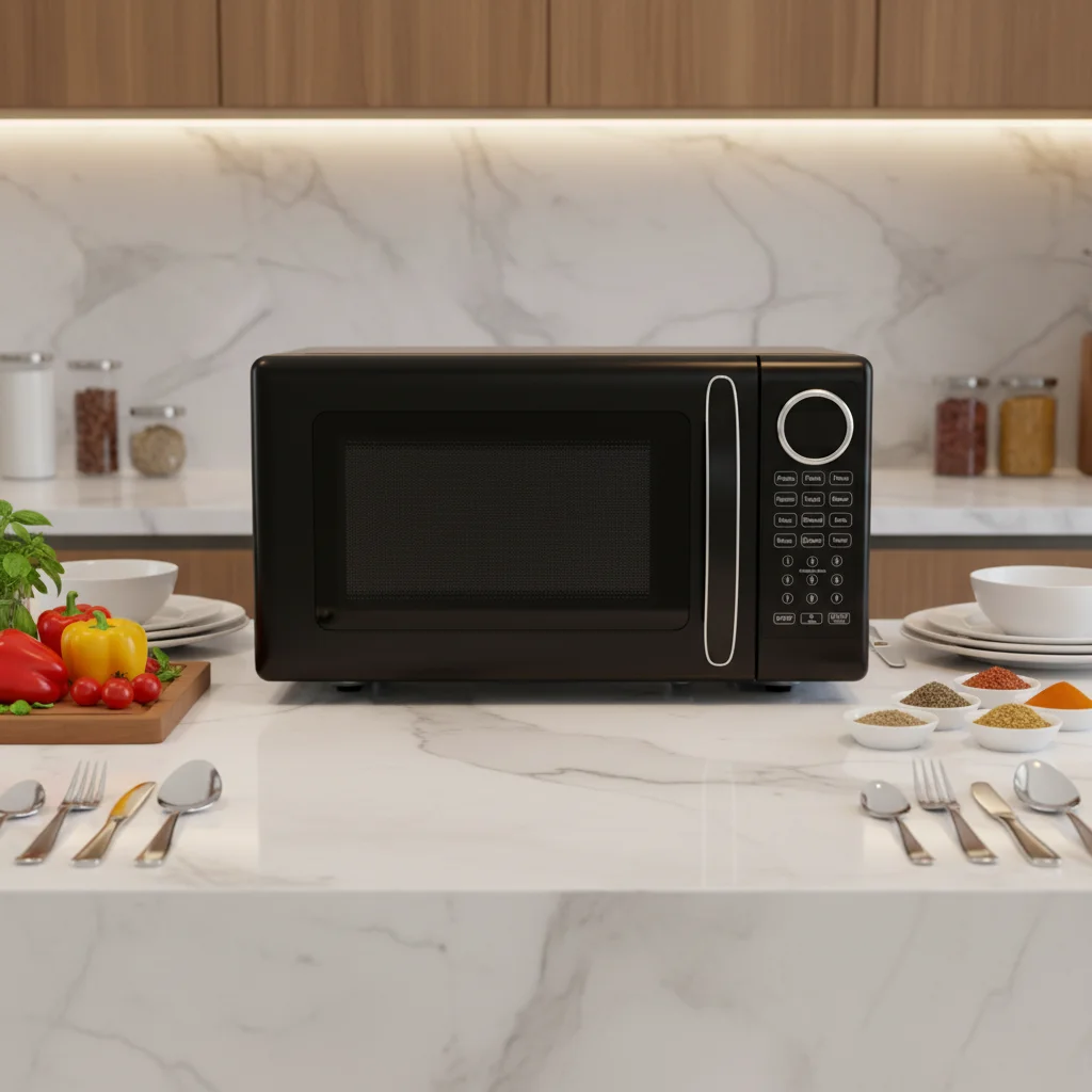 Electric 20L Stainless Steel 1150W Microwave Oven Digital Sensor Steam Cooking Glass Turntable Mechanical Timer