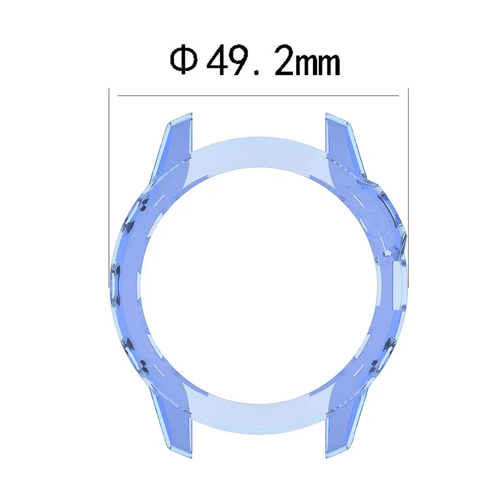 Schutzhülle durchsichtige Abdeckung Gehäuse Haut Silikon für Fenix 6 Uhr